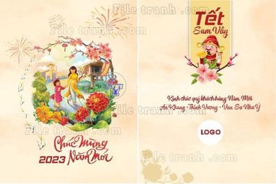 Download file tranh PSD Thiep chuc tet (31) để chỉnh sửa