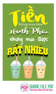Tải file Tiền không mua được hạnh phúc file vector PDF (gốc) chủ đề tôn giáo