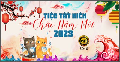 Tải về file gốc Tiệc tất niên chào năm mới 2023 #7 (chuẩn in ấn)