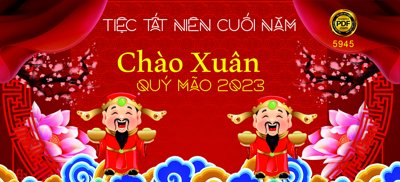 Tải file Tiệc tất niên cuối năm chào xuân Quỹ Mão 2023 #6 (gốc) để in ấn ngay