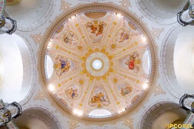 File in trần Tranh 3D Trần Xuyên Sáng chất lượng cao #20 (file gốc) hoa văn 3D