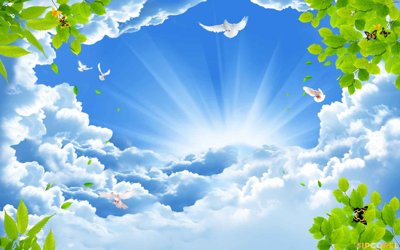 File tranh Tranh 3D Trần Xuyên Sáng chất lượng cao #29 (ảnh gốc) in trần xuyên sáng