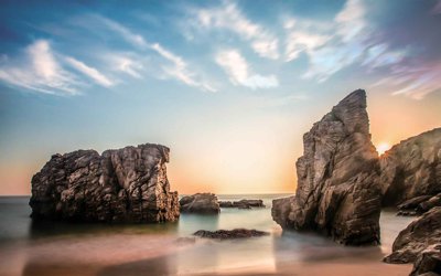 File PSD Tranh 3D biển xanh - đại dương xanh #34 (chất lượng in ấn)