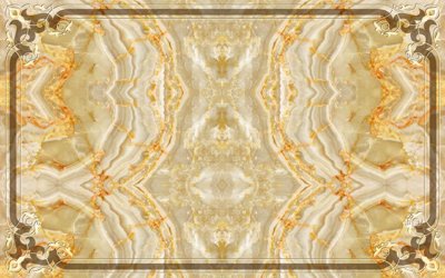 Download file gốc Tranh 3D giả đá - vân đá - vân đối xứng #12 (in mica) trang trí