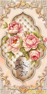 File gốc Tranh bình hoa treo tường 3D đẹp #23 (cho in ấn) từ Filetranh.com