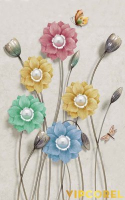 Tệp tin gốc Tranh bình hoa treo tường 3D đẹp #42 (chất lượng) Tranh bình hoa treo tường 3D đẹp #42