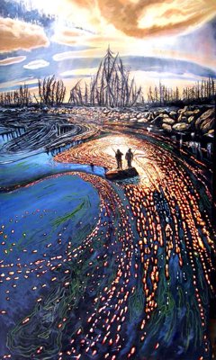 Download file Tranh dán tường 3D Châu Âu sang trọng #55 (chất lượng in ấn)