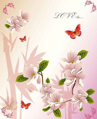 File in ấn chuyên nghiệp Tranh dán tường 3D hoa nghệ thuật hiện đại #108 (file gốc)