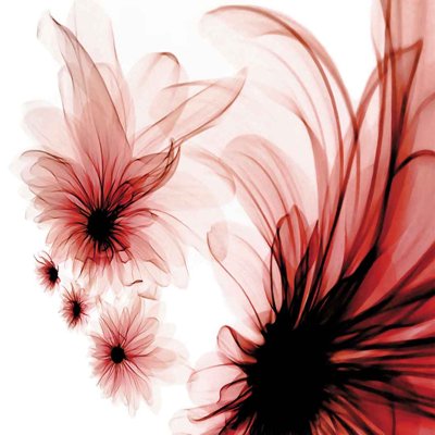 File gốc Tranh dán tường 3D hoa nghệ thuật hiện đại #116 (in mica) làm quà tặng