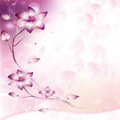 Tải file Tranh dán tường 3D hoa nghệ thuật hiện đại #129 (gốc) làm file tranh quảng cáo