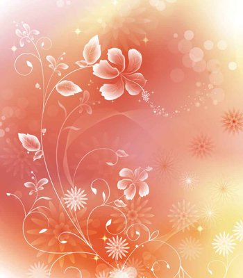 Tải file Tranh dán tường 3D hoa nghệ thuật hiện đại #135 (gốc) chủ đề hoa sen