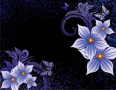 File tranh Tranh dán tường 3D hoa nghệ thuật hiện đại #29 (bản gốc) in lụa 5D