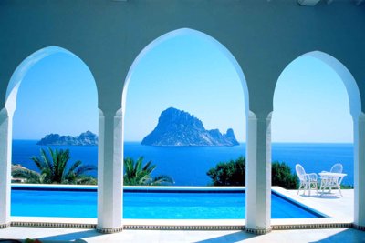 File tranh gốc Tranh dán tường 3D phong cảnh hữu tình #125 (bản quyền) Filetranh.com