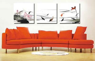 Tải file tranh gốc Tranh ghép phong cảnh treo tường trang trí phòng #22 chất lượng cao