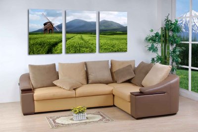 Tải file PSD Tranh ghép phong cảnh treo tường trang trí phòng #53 (nguyên layer) để in