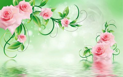 File tranh Tranh hoa nổi 3D - Tranh hoa dán tường 3D #22 (ảnh gốc) chi tiết rõ ràng