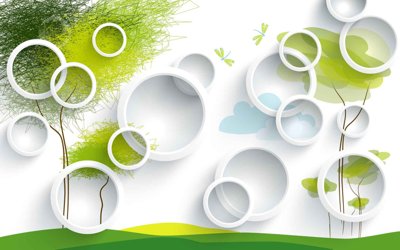 File in mica Tranh hoa nổi 3D - Tranh hoa dán tường 3D #35 (bản gốc) làm vách ngăn