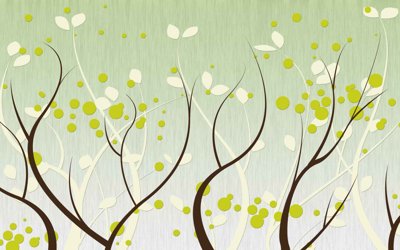 File gốc in ấn Tranh hoa nổi 3D - Tranh hoa dán tường 3D #36 chất lượng vượt trội