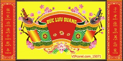 File gốc Tranh phòng thờ, bàn thờ, mâm ngũ quả PSD 15071 (cho in 3D) độc đáo