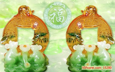 File ảnh Tranh tài lộc - Tranh tường 3D file PSD 15280 (gốc) in poster