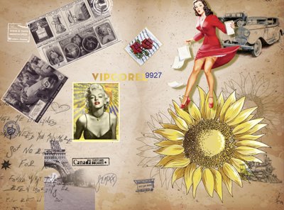 File ảnh Tranh tường quán cà phê #45 file PSD (gốc) in standee