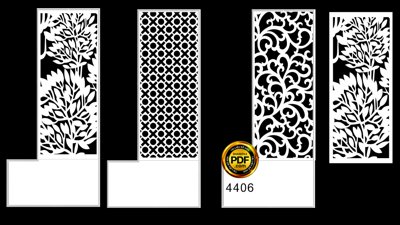 File PSD Vách ngăn cầu thang đẹp cắt CNC file corel (gốc) nhiều lớp (multi-layer)