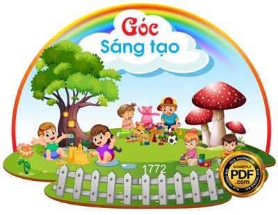 File PSD [VIP] GÓC SÁNG TẠO TRANG TRÍ TRƯỜNG MẦM NON file PDF & CDR (nguyên bản) cho thiết kế
