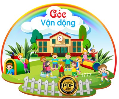 Tải file gốc [VIP] GÓC VẬN ĐỘNG TRANG TRÍ TRƯỜNG MẦM NON file PDF & CDR (bản PSD) gốc