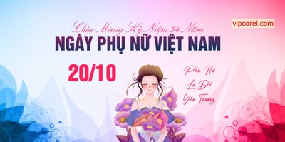 File gốc [Vector] Tổng hợp market ngày 20/10 file corel 2025 (cho in 3D) độc đáo