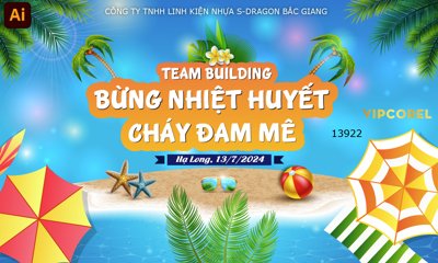 Tải file Vector Team Building S-Dragon Hạ Long file Illustrator (gốc) làm file thiết kế