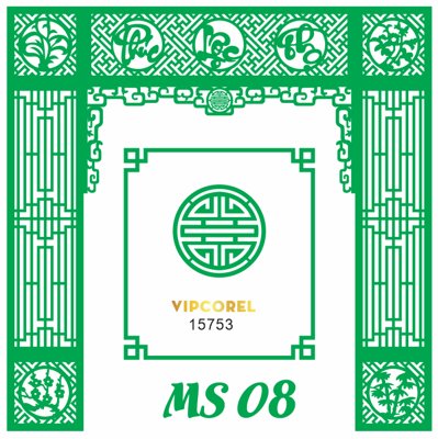 Tải file Vector Vách ngăn CNC phòng thờ #8 file corel (ảnh gốc) 300dpi Vector Vách ngăn CNC phòng thờ #8 file corel