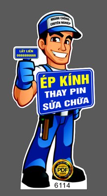 File in trần Vector chibi Thợ sửa điện thoại lấy ngay file corel (bản gốc) mây trời