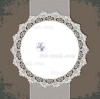 File in lụa Vetores (1017) (hoa văn) Vetores (1017)