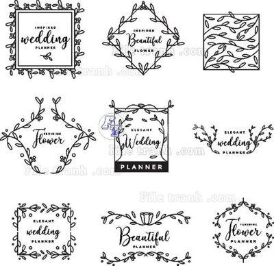 Hình ảnh file gốc in lụa Vetores (1109)