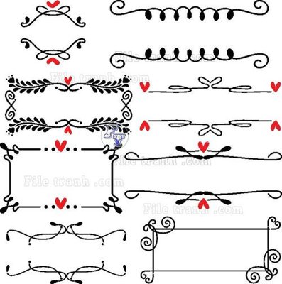 File in mica Vetores (1116) (bản gốc) làm vách ngăn