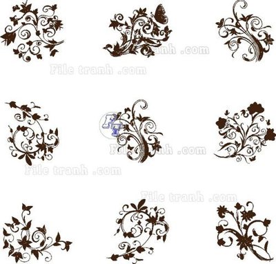 File tranh Vetores (1134) (bản gốc) in lụa 5D