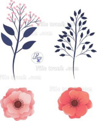 File in lụa Vetores (526)_1 (hoa văn) Vetores (526)_1