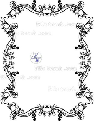 File gốc Vetores (602) (in lụa) trang trí tường