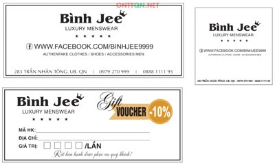 File gốc Voucher Shop Bình Jee - Luxury Menswear (in tráng gương) nghệ thuật
