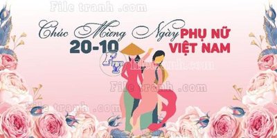 Download file backdrop ky niem ngay phu nu vietnam 20-10 (37) (gốc) in mica ốp bếp