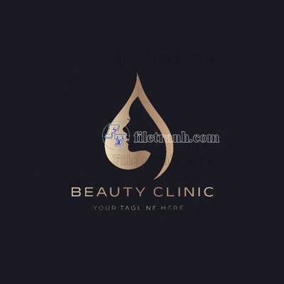 File tranh in tráng gương beauty_clinic_logo_1 (siêu nét)