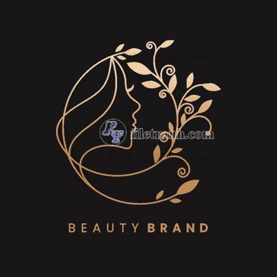 Download file gốc beauty_leaf (in mica) logo