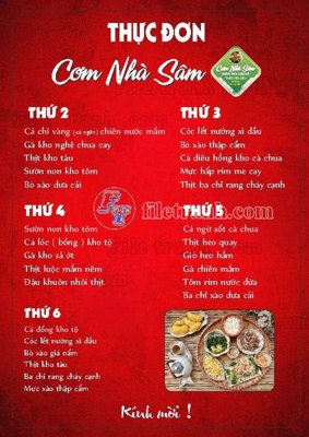 Tải file gốc com nha sam (bản PSD) đầy đủ layer