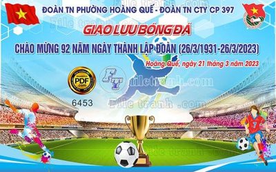 Download file File thiết kế mẫu pano phông tranh đại hội đoàn 110 (gốc) cho xưởng in