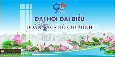File ảnh File thiết kế mẫu pano phông tranh đại hội đoàn 138 (gốc) in quảng cáo ngoài trời