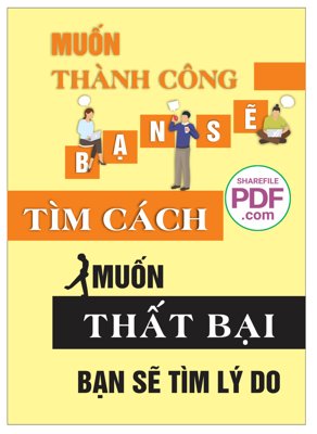 File gốc file Muốn thành công bạn sẽ tìm cách PDF & CDR (in tráng gương) nghệ thuật