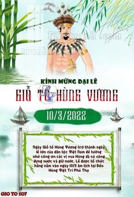 File gốc File thiết kế giỗ tổ hùng vương 107 (ảnh rõ nét) để in