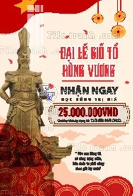 Download file File thiết kế giỗ tổ hùng vương 115 (gốc) in mica cao cấp