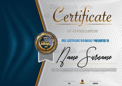 File tranh mau chung nhan 112 (bản gốc) treo phòng ăn