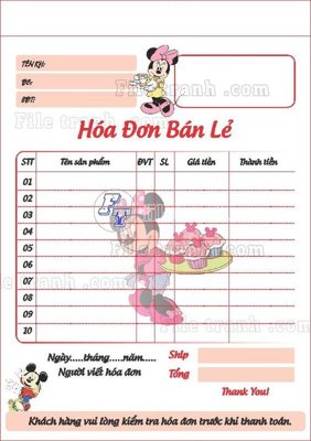 File PSD mau hoa don ban hang (11)(1) (bản gốc) độ phân giải cao